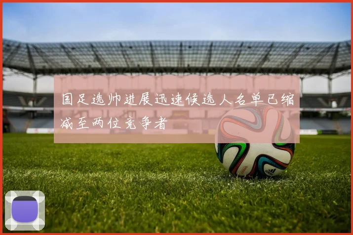 国足选帅进展迅速候选人名单已缩减至两位竞争者
